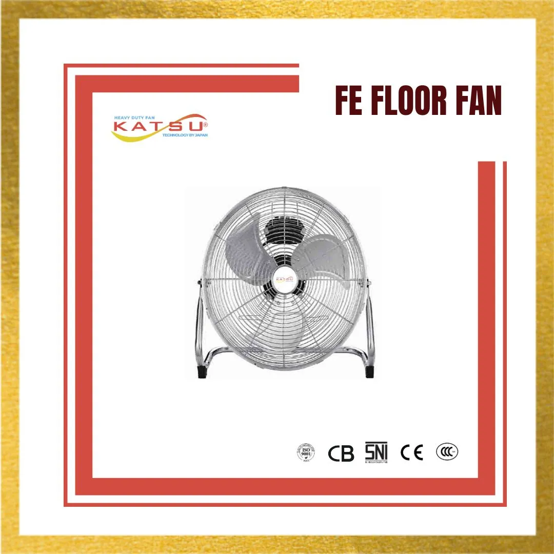 FE Floor Fan (Tidak Geleng) Katsu FE-30