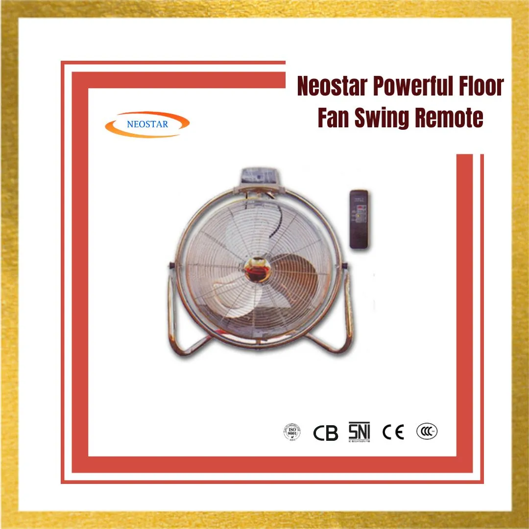 Powerful Floor Fan Swing Remote NEOSTAR RNEF-35B