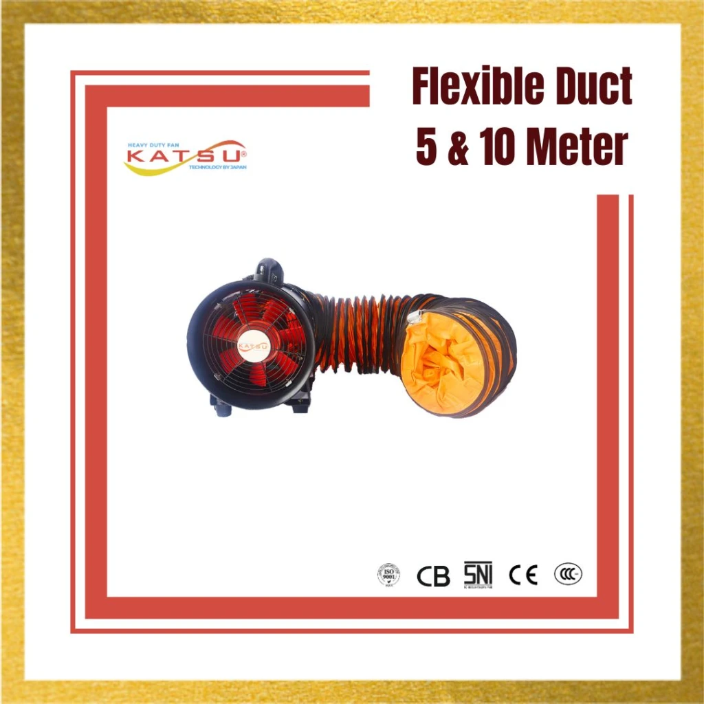 Portable & Flexible Duct Flexible Duct 5M (18") 4 ~item/2024/9/26/flexible_duct_4