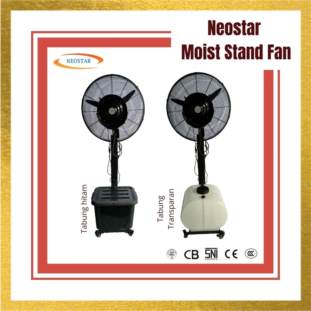 Neostar Moist Stand Fan (Misty Cool) MFS 650 (60L)